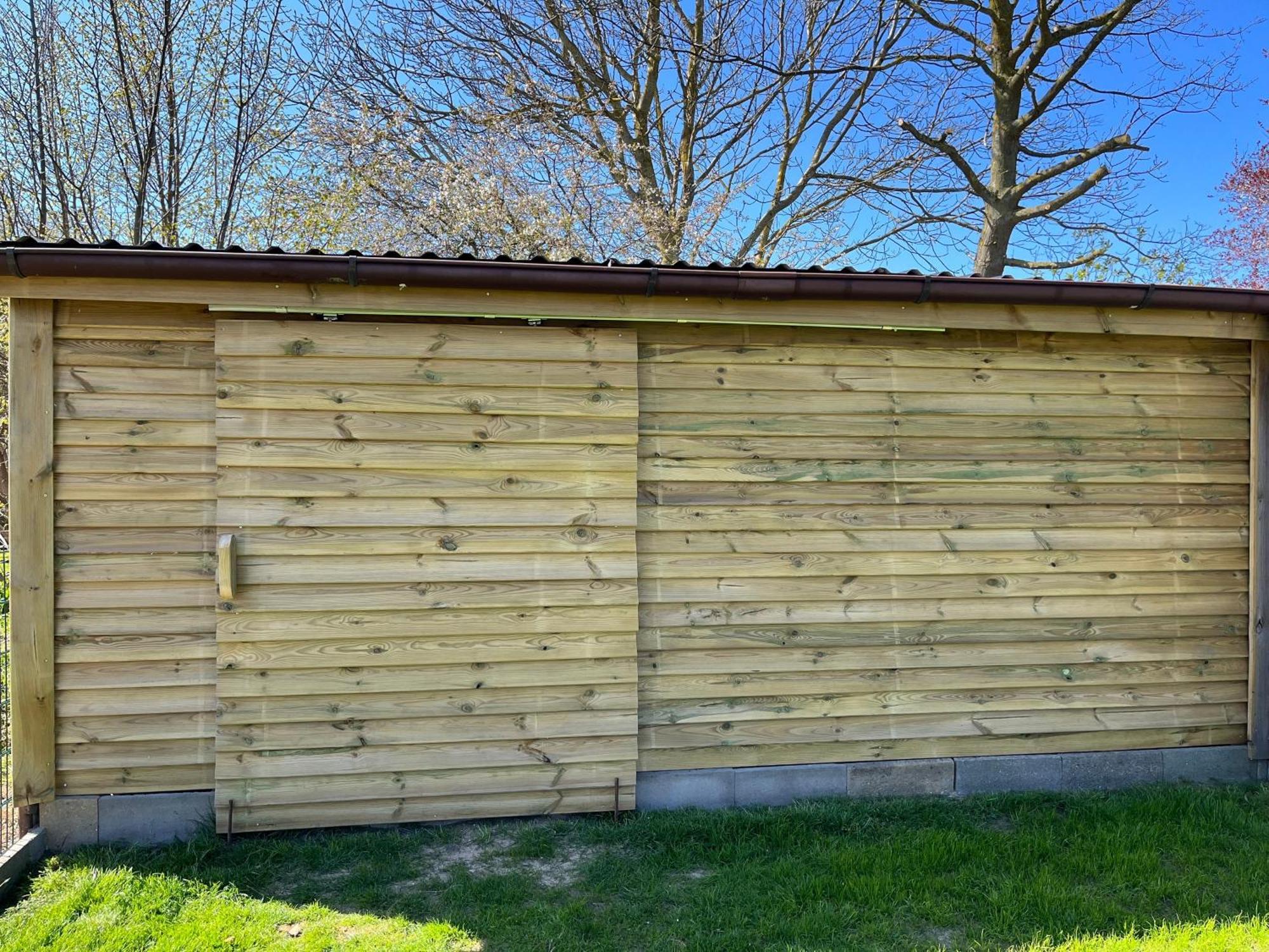 Bungalow Achtern Huus Grube Kültér fotó